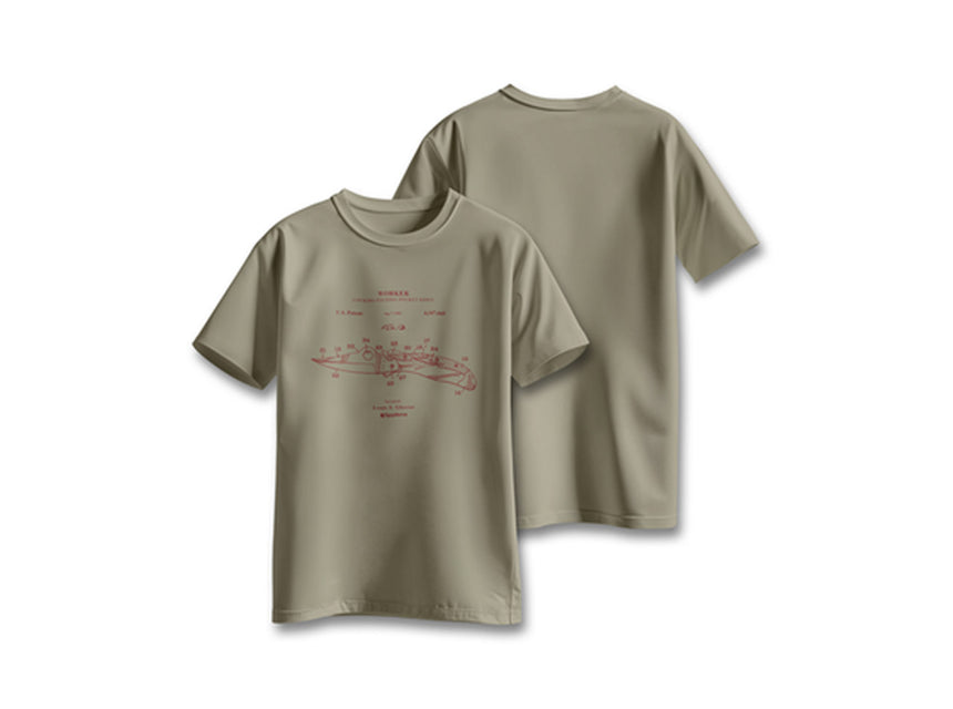 Worker Patent Khaki T-Shirt S