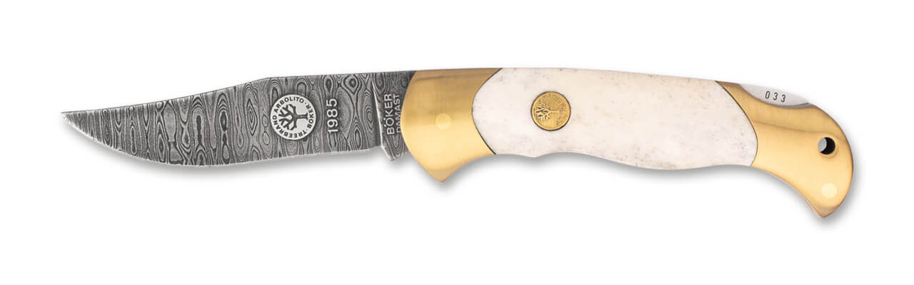Böker Damast Jahresmesser 1985