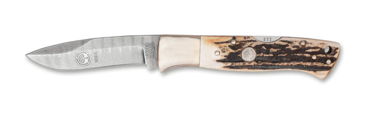 Böker Damast Jahresmesser 1992