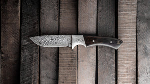 Feststehende Damastmesser