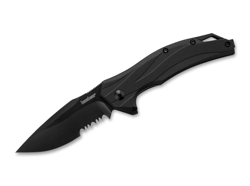 Lateral Black Serrated