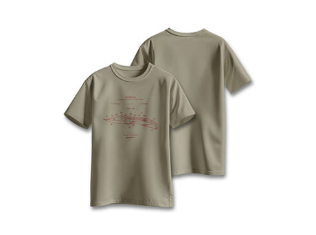 Worker Patent Khaki T-Shirt L von Spyderco