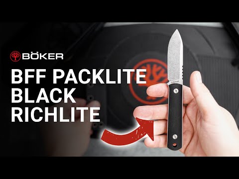 BFF Packlite Black Richlite