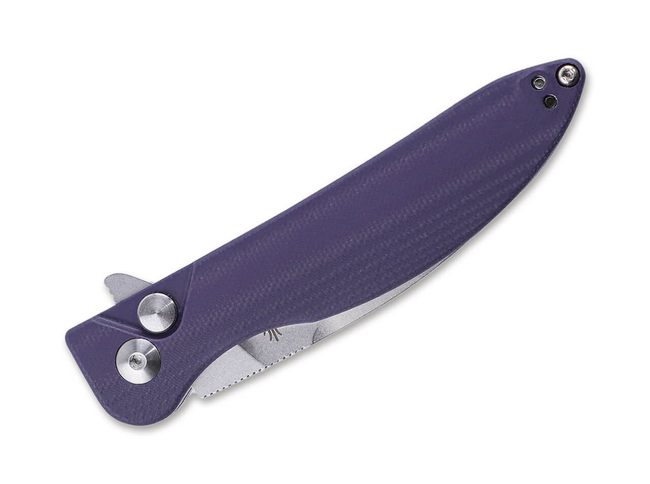Swayback Purple G-10 Handle Large EDC Outdoor Knife - Kizer
