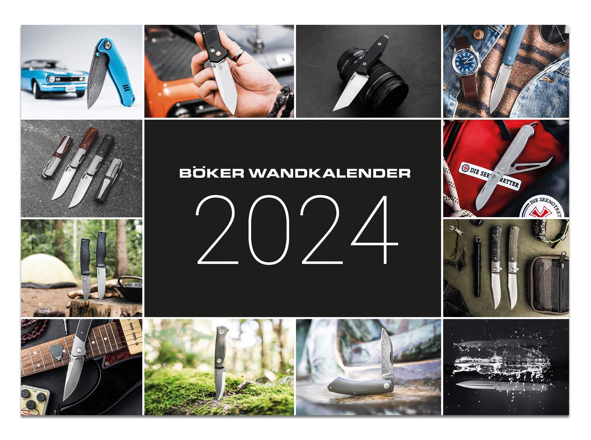 Böker Böker Wandkalender 2024 Böker Solingen