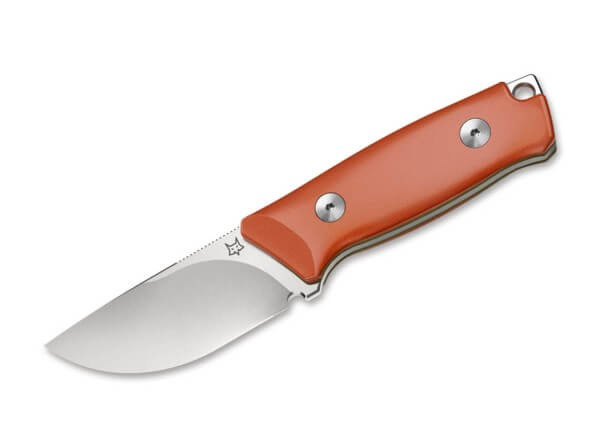 Feststehendes Messer, Orange, Edelstahl, G10