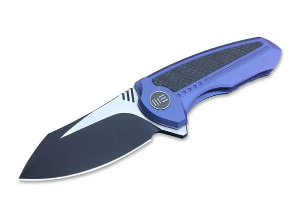 Taschenmesser, Blau, Flipper, Framelock, CPM-S-35VN, Titan