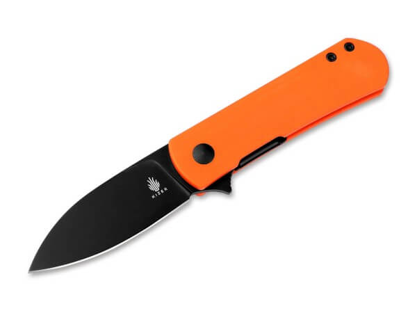 Taschenmesser, Orange, Flipper, Linerlock, Nitro-V, G10