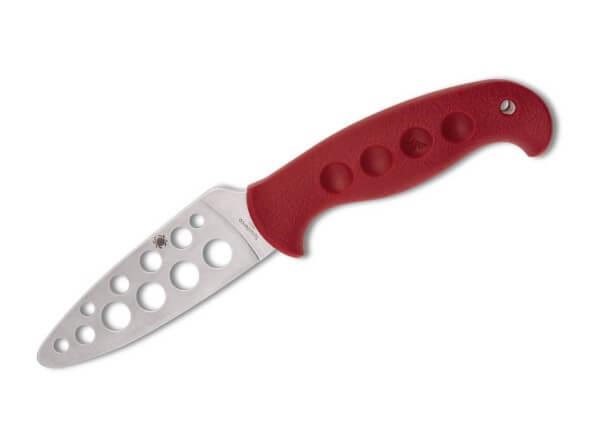 Feststehendes Messer, Rot, 420J2, FRN