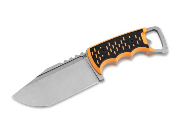 Feststehendes Messer, Orange, CPM-3V, G10