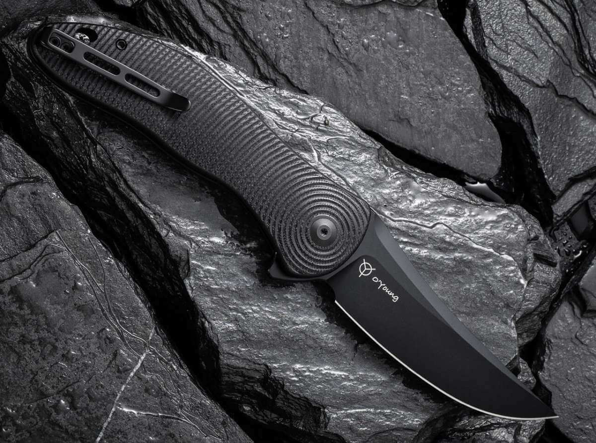 CIVIVI Synergy4 G10 All Black Trailing Point Boker Solingen