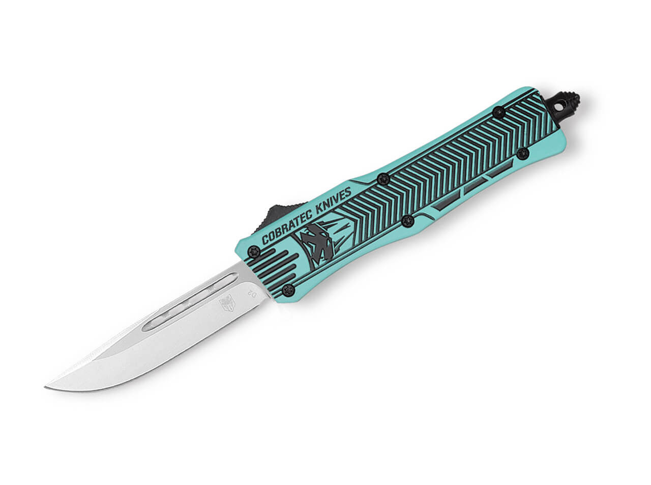OTF Utility Knife Grey - CobraTec Knives