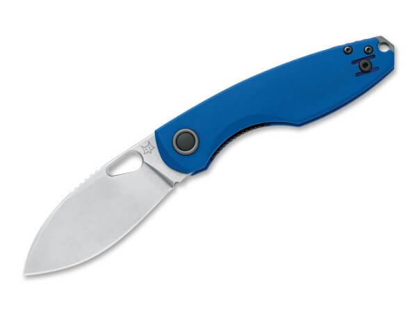 Taschenmesser, Blau, Daumenöffnung, Linerlock, N690, Aluminium